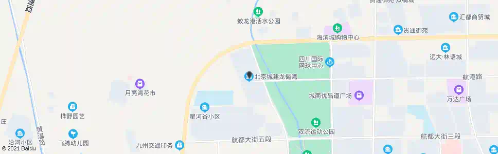 成都北京城建龙樾湾_公交站地图_成都公交_妙搜公交查询2025