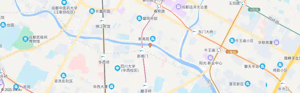 成都临江东路_公交站地图_成都公交_妙搜公交查询2025