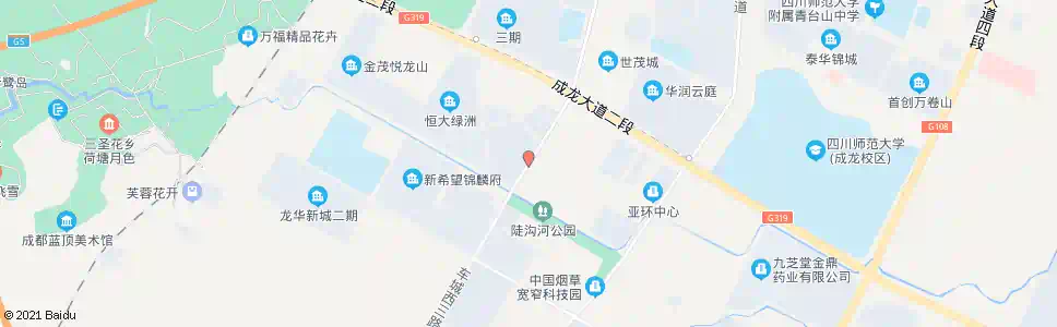 成都龙华一期_公交站地图_成都公交_妙搜公交查询2025