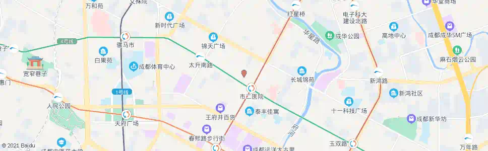 成都桂王桥南街_公交站地图_成都公交_妙搜公交查询2025