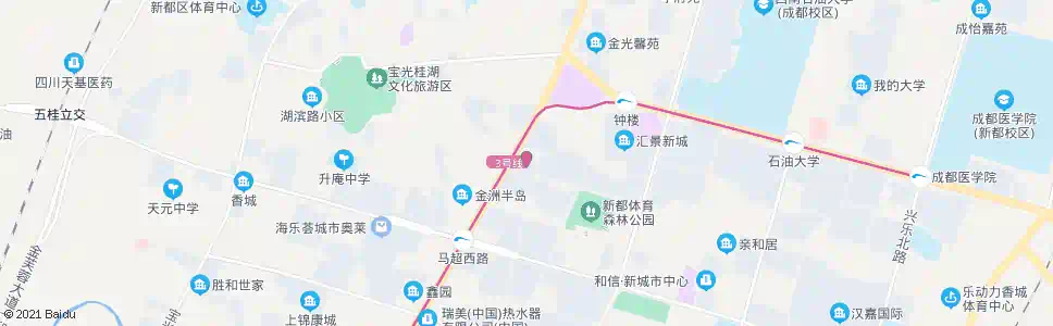 成都锦绣庭院_公交站地图_成都公交_妙搜公交查询2025