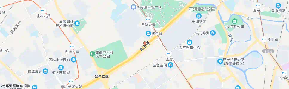 成都华侨城_公交站地图_成都公交_妙搜公交查询2025