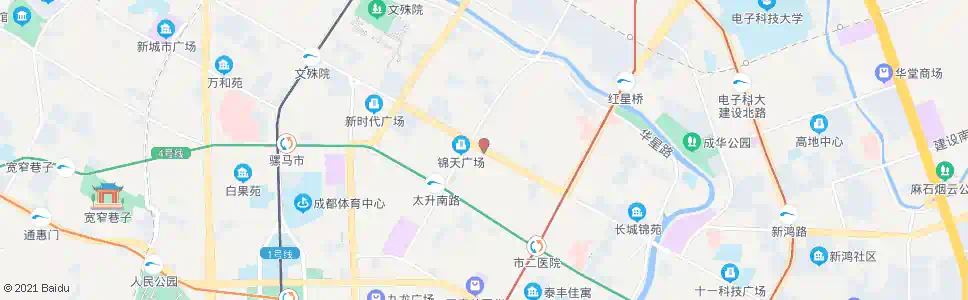 成都玉沙路_公交站地图_成都公交_妙搜公交查询2025
