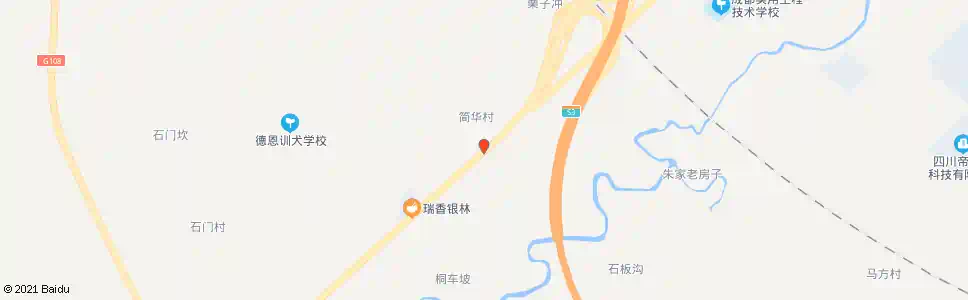 成都麓山大道三段_公交站地图_成都公交_妙搜公交查询2025