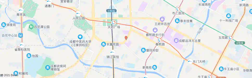 成都大业路_公交站地图_成都公交_妙搜公交查询2025