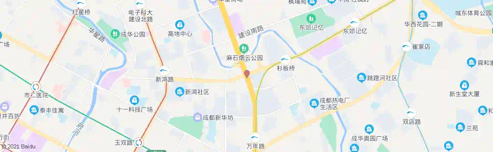 成都麻石桥_公交站地图_成都公交_妙搜公交查询2025