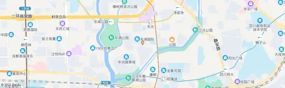 成都华润路中_公交站地图_成都公交_妙搜公交查询2025