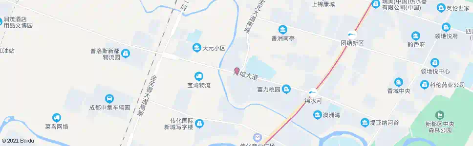 成都宝光大道兴城大道口_公交站地图_成都公交_妙搜公交查询2025