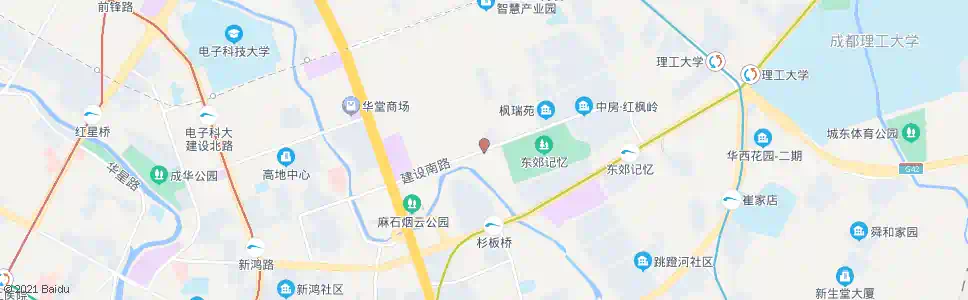 成都建设南路_公交站地图_成都公交_妙搜公交查询2025