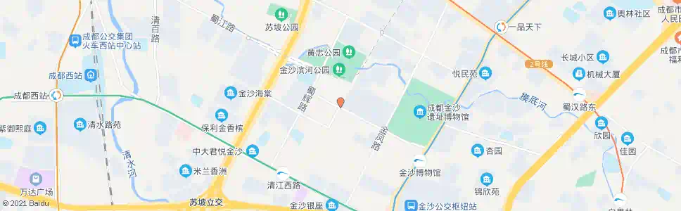 成都蜀金路金沙遗址路口_公交站地图_成都公交_妙搜公交查询2025