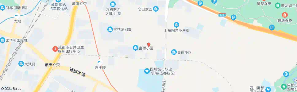 成都半边街东_公交站地图_成都公交_妙搜公交查询2025