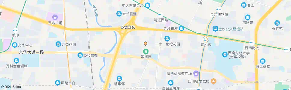 成都贝森路西_公交站地图_成都公交_妙搜公交查询2025