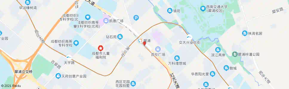 成都犀浦站_公交站地图_成都公交_妙搜公交查询2025