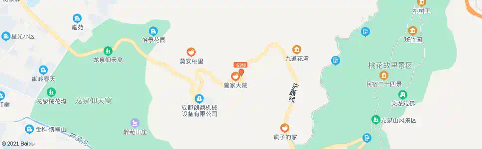 成都花果村十组_公交站地图_成都公交_妙搜公交查询2025