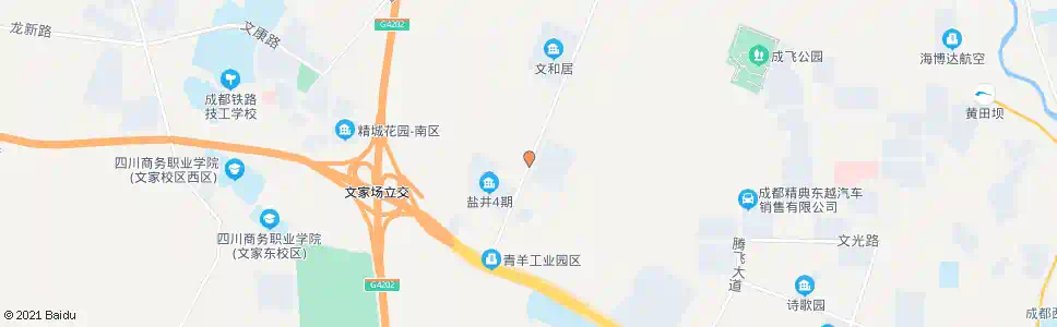 成都文家大道南_公交站地图_成都公交_妙搜公交查询2025