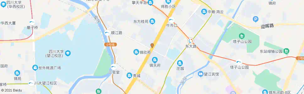 成都莲桂东路口_公交站地图_成都公交_妙搜公交查询2025