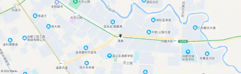 成都涌泉站_公交站地图_成都公交_妙搜公交查询2025