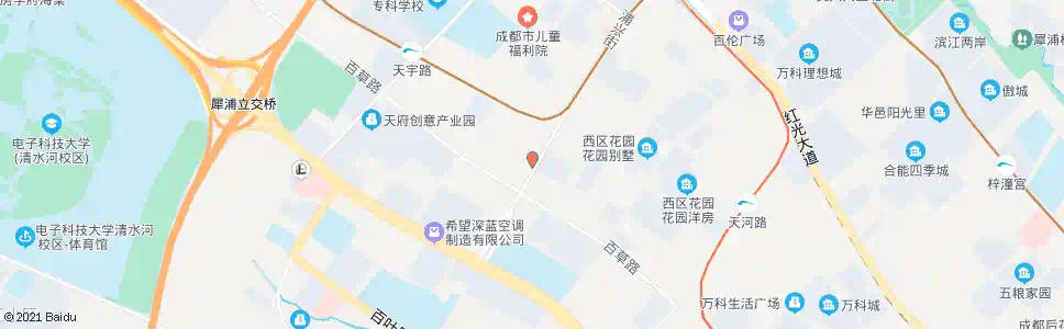 成都红旗连锁_公交站地图_成都公交_妙搜公交查询2025