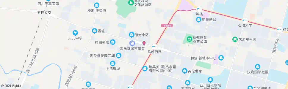 成都电子路外南街口_公交站地图_成都公交_妙搜公交查询2025