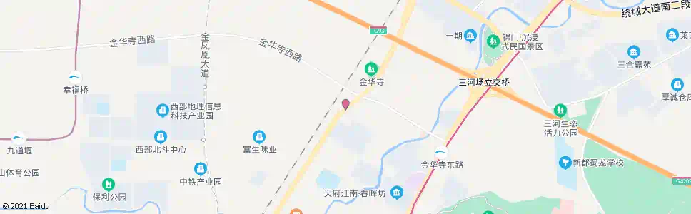 成都金芙蓉大道金新路口_公交站地图_成都公交_妙搜公交查询2025