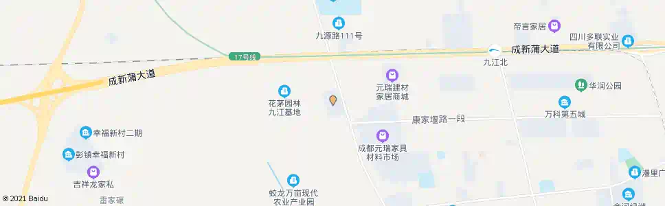 成都川石实业_公交站地图_成都公交_妙搜公交查询2025