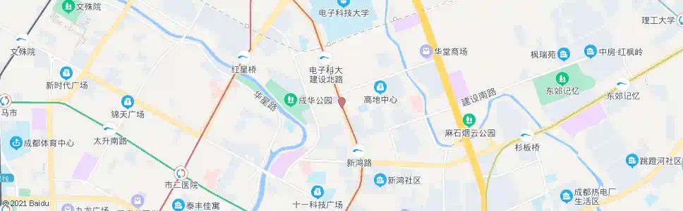 成都一环路建设路口_公交站地图_成都公交_妙搜公交查询2025
