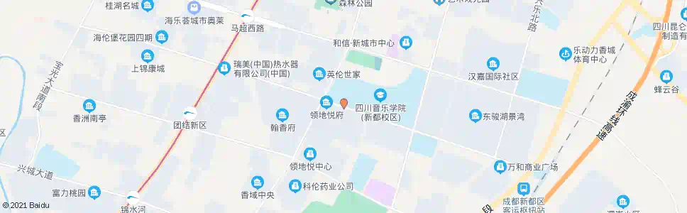 成都叠香庄园_公交站地图_成都公交_妙搜公交查询2025