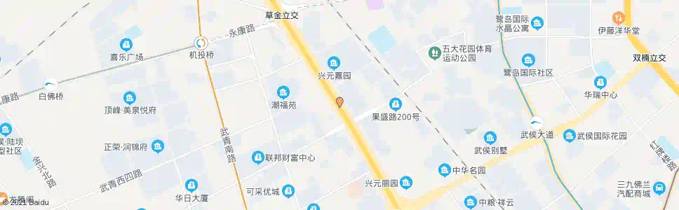 成都西三环路二段中外侧_公交站地图_成都公交_妙搜公交查询2025