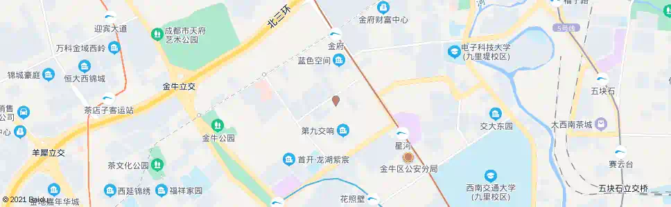 成都长庆东一路北_公交站地图_成都公交_妙搜公交查询2025