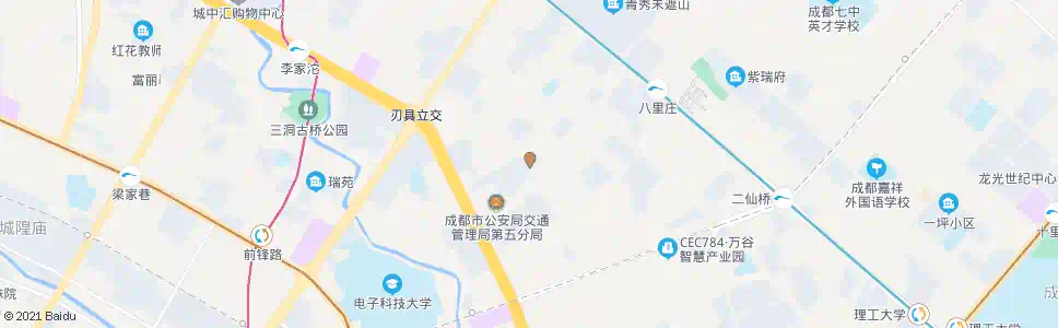 成都怡福路南_公交站地图_成都公交_妙搜公交查询2025