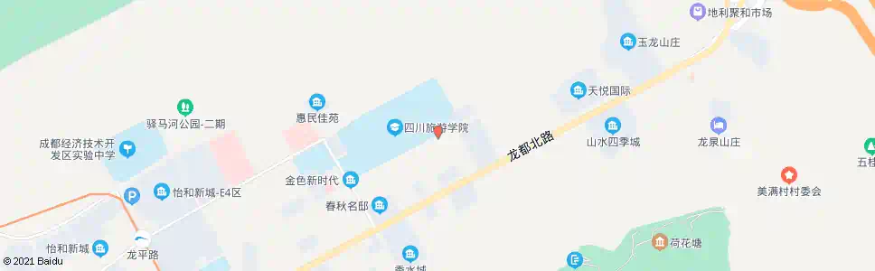 成都旅院教师公寓_公交站地图_成都公交_妙搜公交查询2025