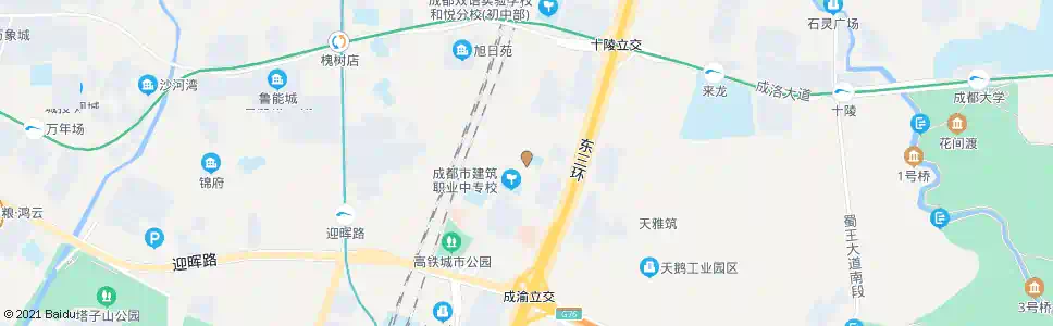 成都杨东路五线_公交站地图_成都公交_妙搜公交查询2025