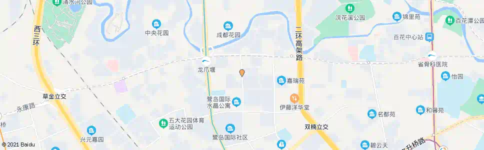 成都龙华北路北_公交站地图_成都公交_妙搜公交查询2025