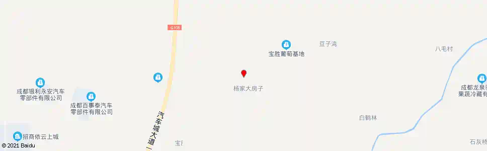 成都宝胜村十二组_公交站地图_成都公交_妙搜公交查询2025