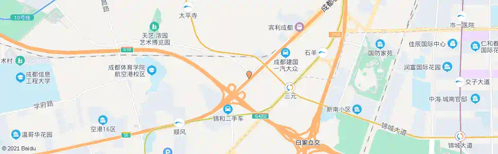 成都金家路口_公交站地图_成都公交_妙搜公交查询2025