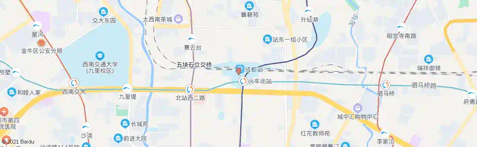 成都高宁1站_公交站地图_成都公交_妙搜公交查询2025
