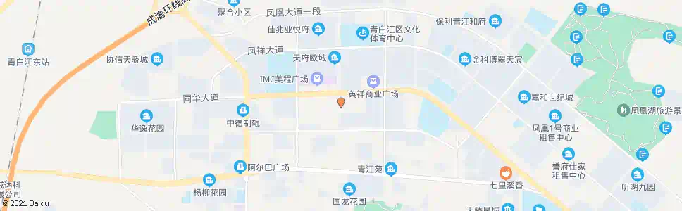 成都幸福家园南_公交站地图_成都公交_妙搜公交查询2025