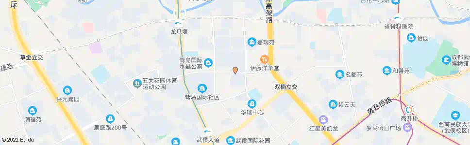 成都逸都路_公交站地图_成都公交_妙搜公交查询2025
