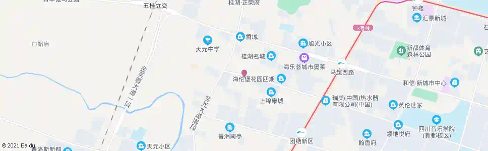 成都原野庄园_公交站地图_成都公交_妙搜公交查询2025