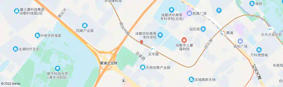 成都今日花园_公交站地图_成都公交_妙搜公交查询2025