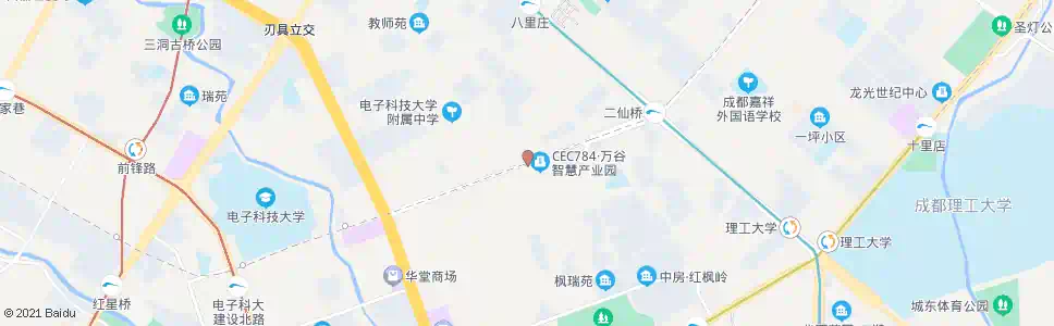 成都建设北路三段东_公交站地图_成都公交_妙搜公交查询2025