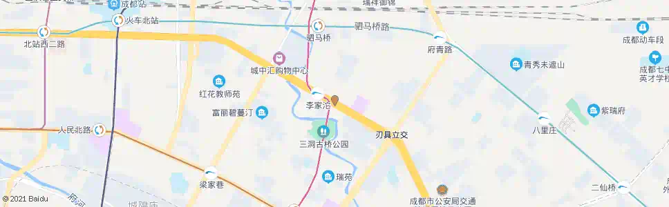 成都二环三友路口_公交站地图_成都公交_妙搜公交查询2025