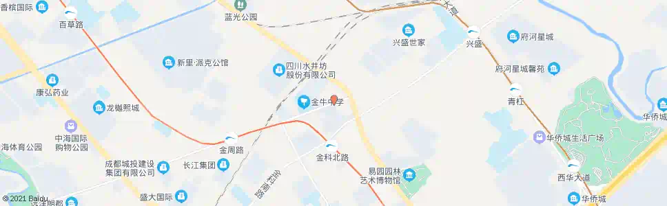 成都金周路金泉路口_公交站地图_成都公交_妙搜公交查询2025