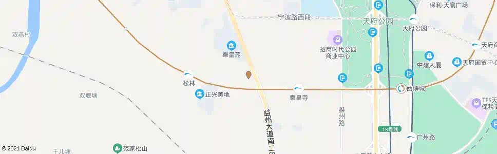 成都秦皇寺村_公交站地图_成都公交_妙搜公交查询2025