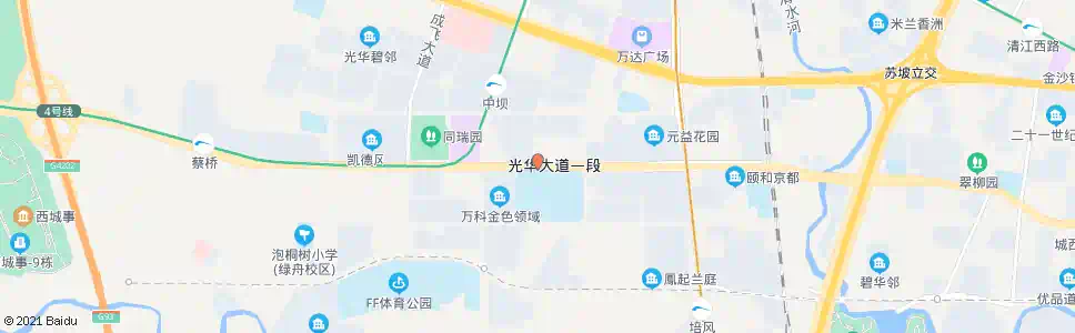 成都万家湾_公交站地图_成都公交_妙搜公交查询2025
