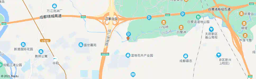 成都琉大路中_公交站地图_成都公交_妙搜公交查询2025