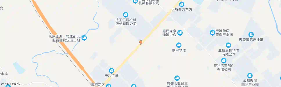 成都车城大道书房二十一组_公交站地图_成都公交_妙搜公交查询2025