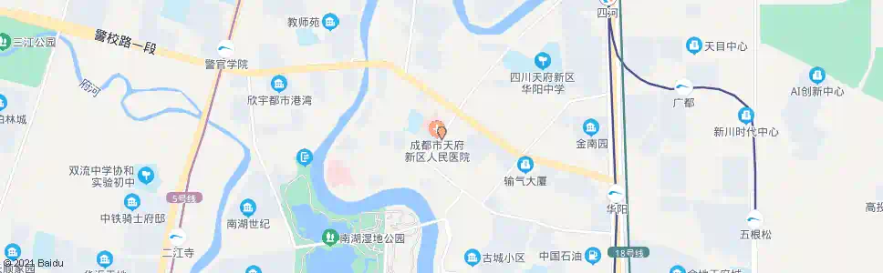 成都天府新区人民医院_公交站地图_成都公交_妙搜公交查询2025