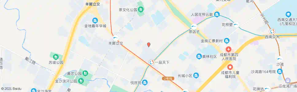 成都蜀兴西街_公交站地图_成都公交_妙搜公交查询2025