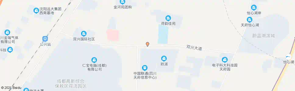 成都工业园东段_公交站地图_成都公交_妙搜公交查询2025